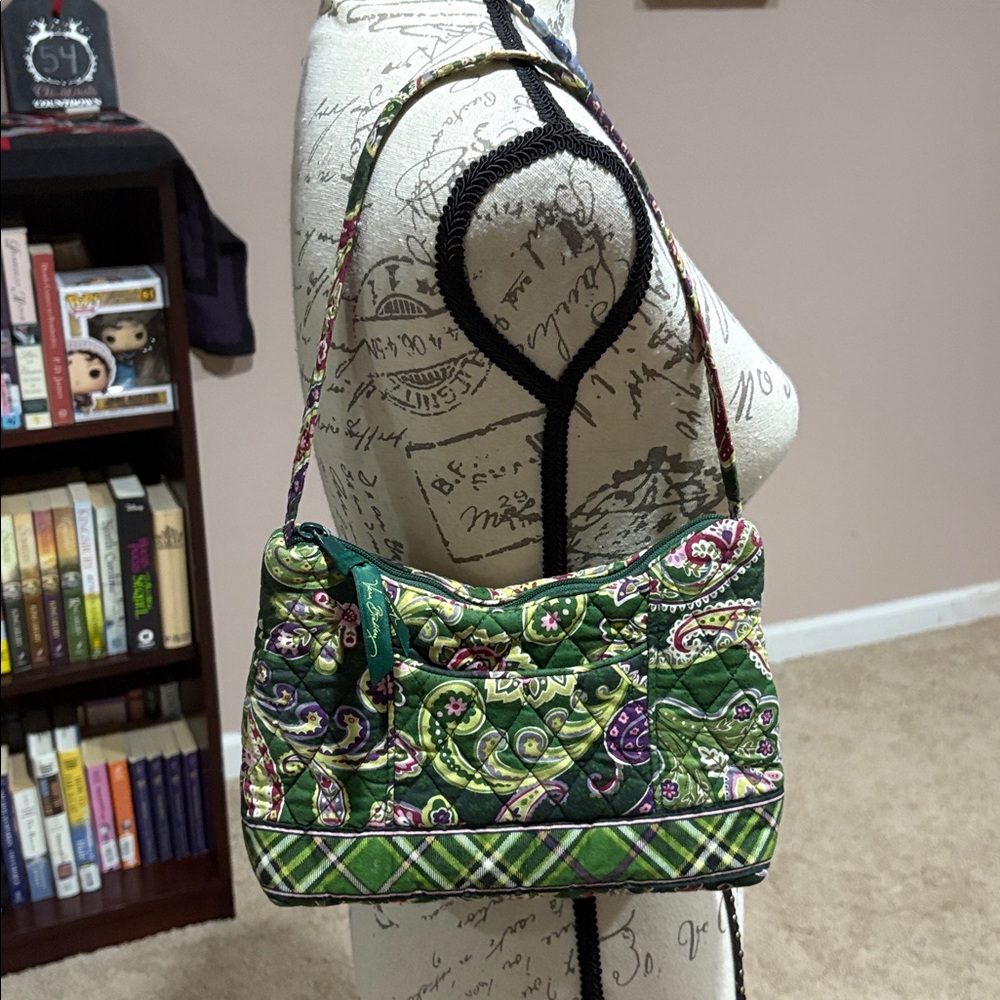Vera Bradley Green Paisley Quilted Bag Set - Picture 3 of 6